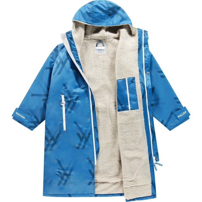 2024 Wallien Womens Changing Robe 107003001 - Blue Logo Print